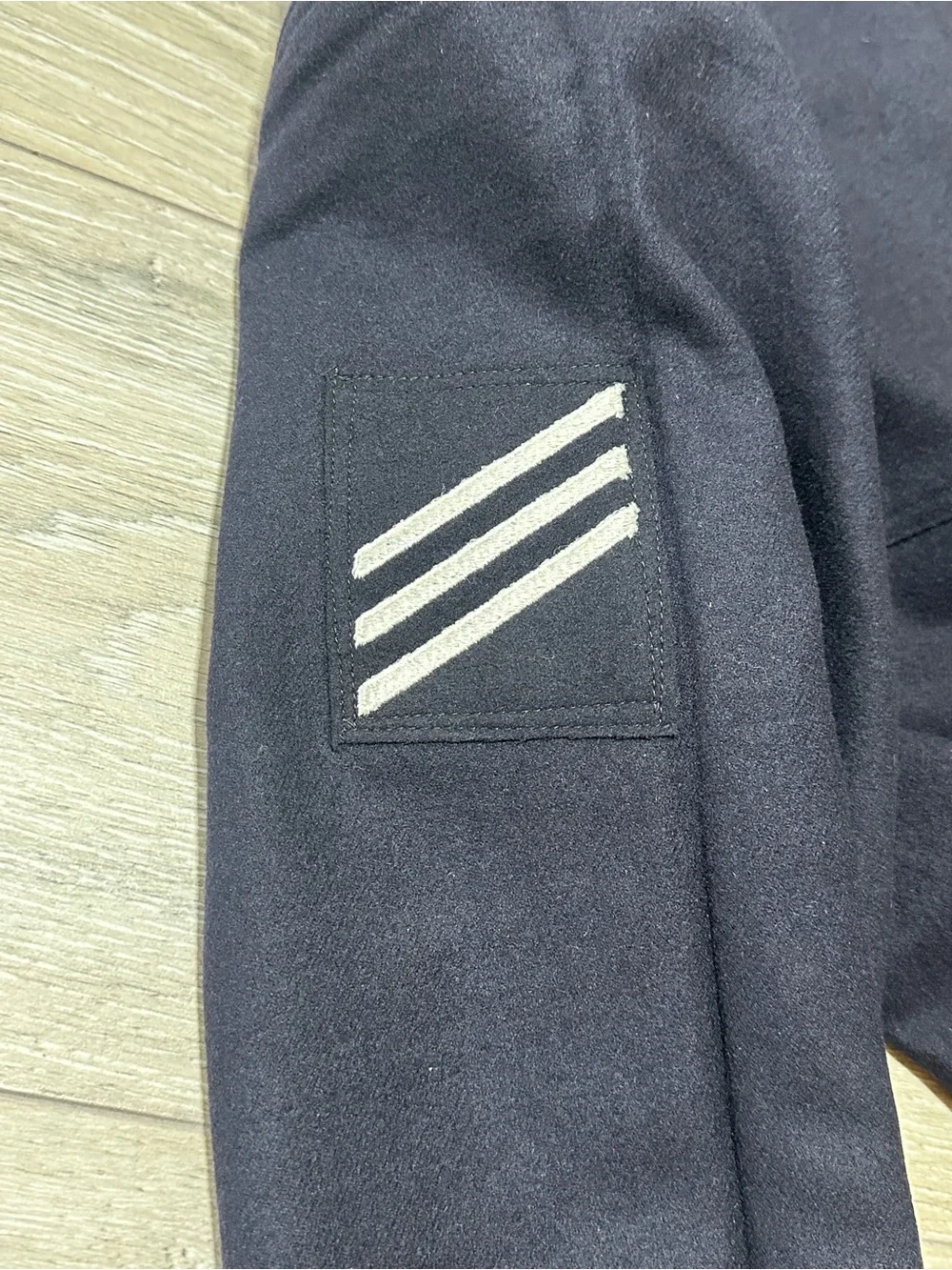 Vintage US Navy Crackerjack Dress Blues Uniform Set Wool Jumper Trousers 42R 35R